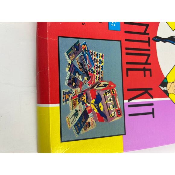 Vintage 1992 Batman The Animated Series Valentine Kit Mello Smello Made in USA - Picture 2 of 5